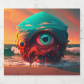 Bloody Eyes ビールラベル (シングルラベル)