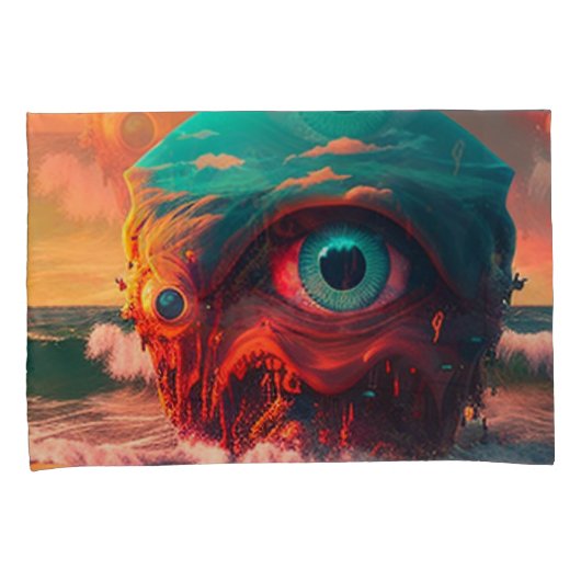 Bloody Eyes 枕カバー (正面右)