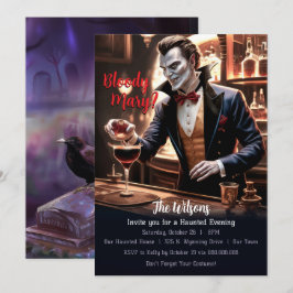 "Bloody Mary Anyone?、ヴァンパイア・ハロウィンパーティー 招待状
