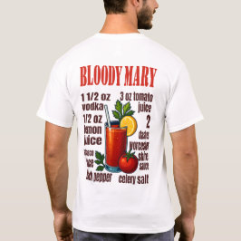 Bloody Mary T-Shirt – Bold Brunch Cocktail  Tシャツ