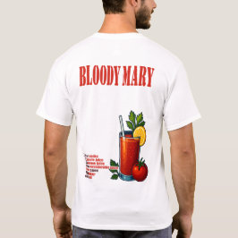 Bloody Mary T-Shirt – Bold Brunch Cocktail Tシャツ
