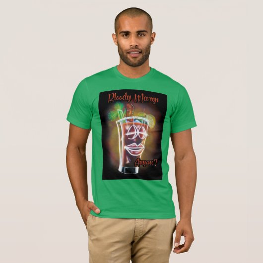 Bloody Marys Anyone? Tシャツ (正面フル)