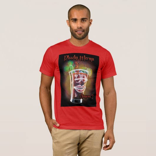 Bloody Marys Anyone? Tシャツ (正面フル)