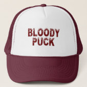 Bloody Puck trucker hat キャップ (正面)