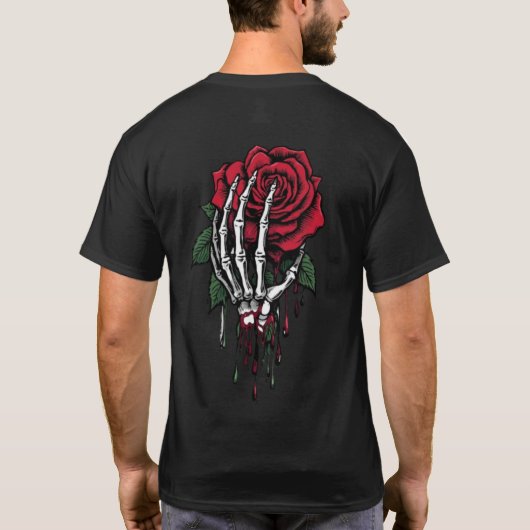 Bloody Rose of Death Tシャツ (裏面)