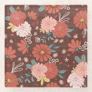 Bloom ガラスコースター