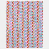 Bloom フリースブランケット (正面)