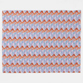 Bloom フリースブランケット (正面(横))