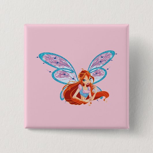 Bloom 缶バッジ (正面)