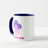 Bloom After Dark ネオンフラワーマグ マグカップ (正面左)