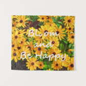 Bloom And Be Happy タペストリー (正面(横))