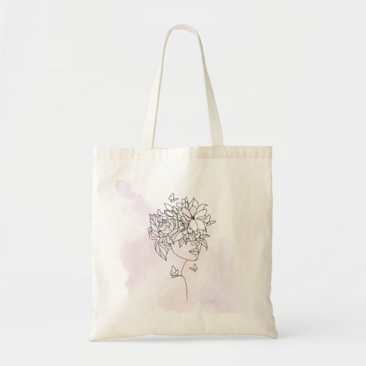 Bloom and Breathe トートバッグ (正面)