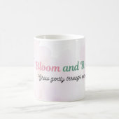 Bloom and Breathe フラワーマグ コーヒーマグカップ (中央)