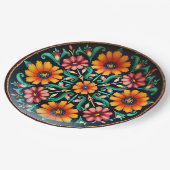 💀🎉Bloom & Bite Día de los Muertos ペーパープレート (アングル)