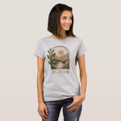 Bloom Boho 自然の風景 | 乗り越えた先に成長あり Tシャツ (正面フル)