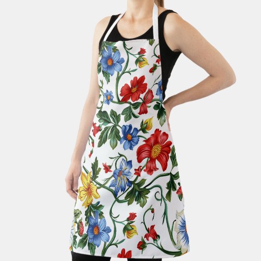 Bloom Boldly – Floral Apron エプロン (インサイチュ)