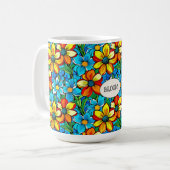 Bloom Botanical Classic Mug コーヒーマグカップ (正面左)