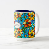 Bloom Botanical Classic Mug ツートーンマグカップ (正面右)