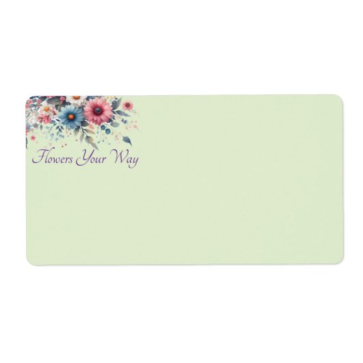 Bloom & Brand Shipping ラベル (正面)