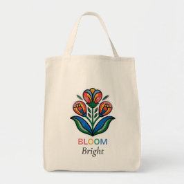 Bloom Bright Flower トートバッグ