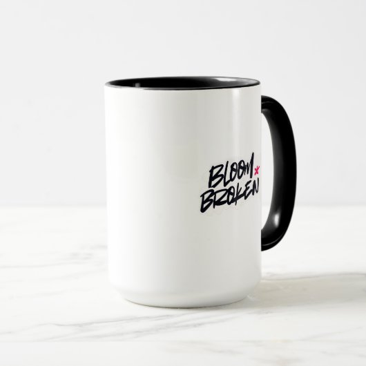 BLOOM BROKEN マグカップ (正面右)