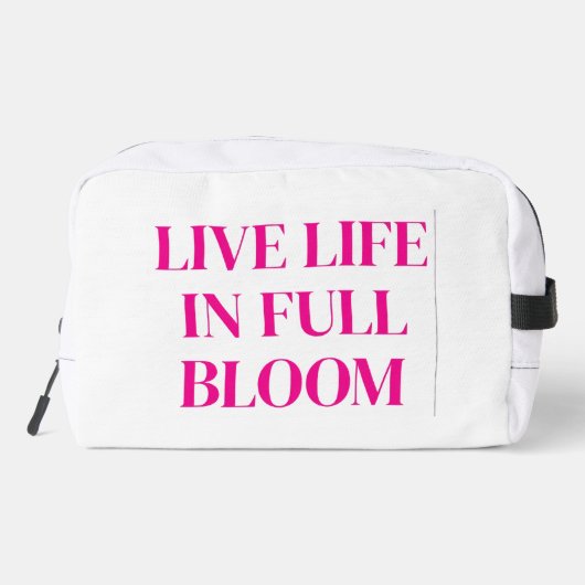 Bloom Co. Makeup Bag ドップキット (裏面)