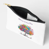 Bloom Every Day Floral Tree  アクセサリーポーチ (見開き)