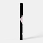 Bloom & Grow ピンクダリア フラワーミニマリスト iPhone iPhoneケース (右側面)
