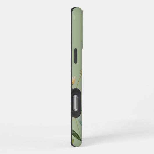 Bloom Grow Minimalist iPhoneケース (右側面)