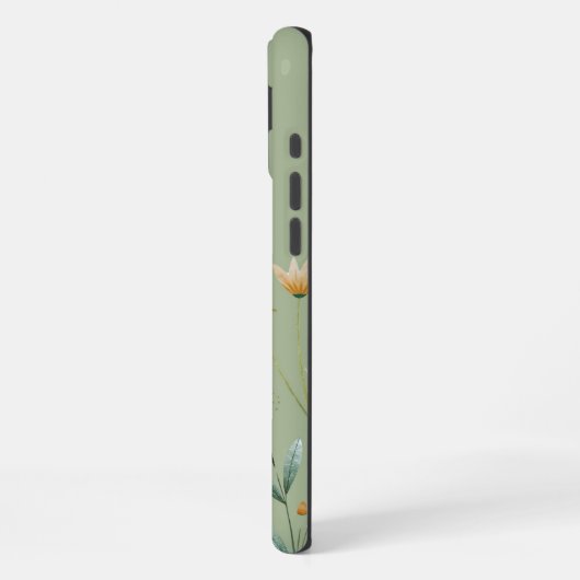 Bloom Grow Minimalist iPhoneケース (左側面)