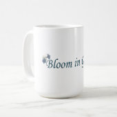 Bloom in Grace Mug コーヒーマグカップ (正面左)