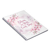  Bloom in Your Own Time Spiral Photo Notebook ノートブック (右側)