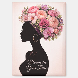 Bloom in Your Time Inspirational Magnet マグネット