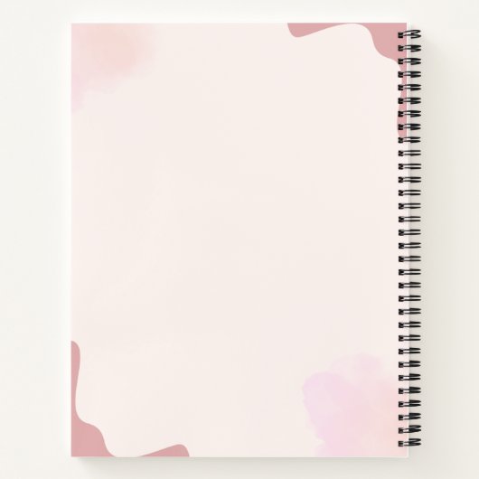 Bloom like never before  ノートブック (裏面)