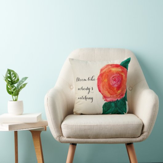 Bloom Like Nobody’s Watching クッション (椅子)