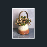 Bloom Panel L キャンバスプリント<br><div class="desc">“Bloom” Metal petals holding a quiet steady warmth. BUY NOW! 

"... an inspiring and promising artist working in the contemporary world...  in whom can be invested."
— Art Market International Art Magazine</div>