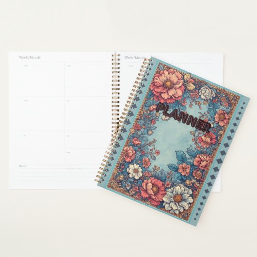 Bloom & Plan - Vintage Vibes Planner プランナー手帳 (ディスプレー)