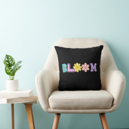 Bloom Retro Pastel フラワーのまくらカバー クッション