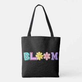 Bloom Retro Pastel フラワー キャンバストートバッグ トートバッグ