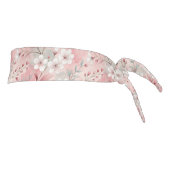 Bloom Sakura Pink Burgundy タイヘッドバンド (回転90)