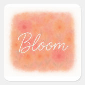 Bloom Sticker スクエアシール (正面)