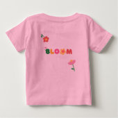 Bloom T-Shirt ベビーTシャツ (裏面)
