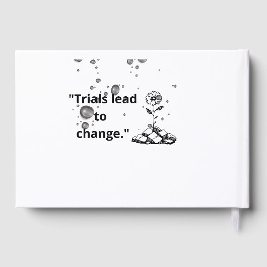 Bloom Through Trials – Strength from the Cracks ゲストブック (裏面)