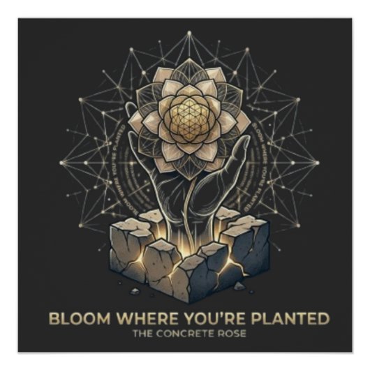 Bloom Where You Are Planted  ポスター (正面)