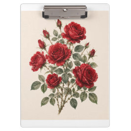 Bloom Where You Are Planted | Vintage Rose Botanic クリップボード