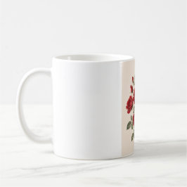 Bloom Where You Are Planted | Vintage Rose Botanic コーヒーマグカップ