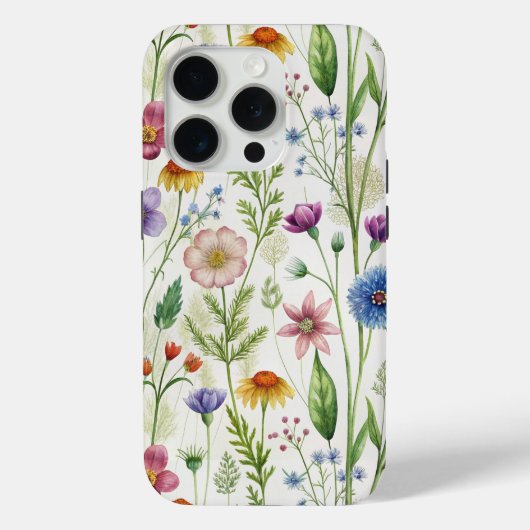 Bloom Wildflowers Case-Mate iPhoneケース (裏面)