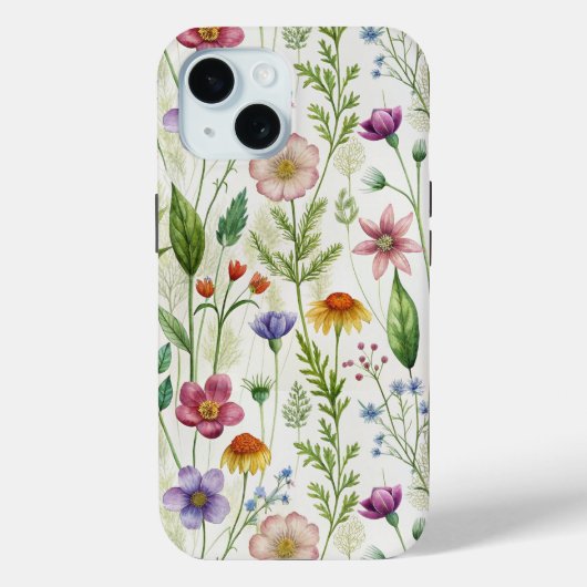 Bloom Wildflowers Case-Mate iPhoneケース (裏面)