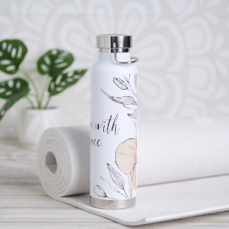 🌸 Bloom with Grace 🌿 ウォーターボトル