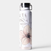 🌸 Bloom with Grace 🌿 ウォーターボトル (背面)